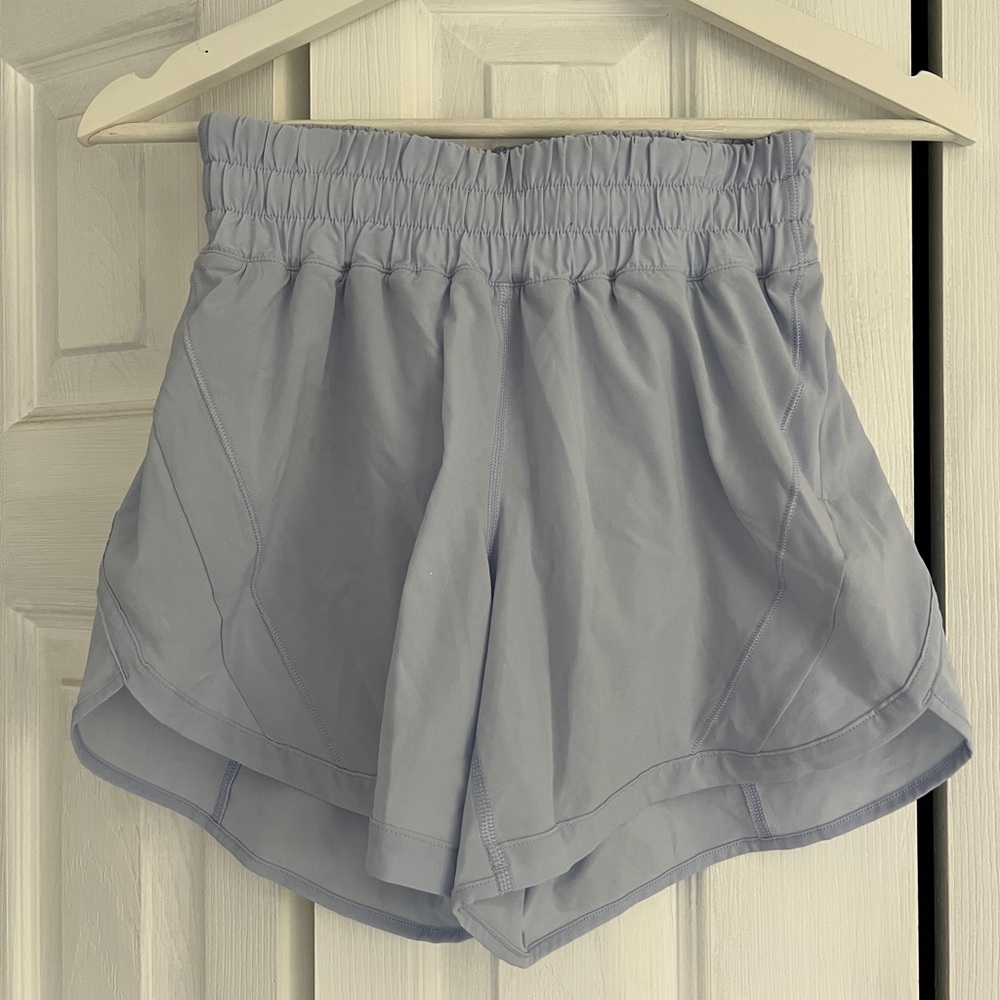 Women's Lululemon Light Blue Athletic Shorts